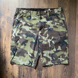 Volcom Camo Stretch Chino Shorts Vmonty 34"